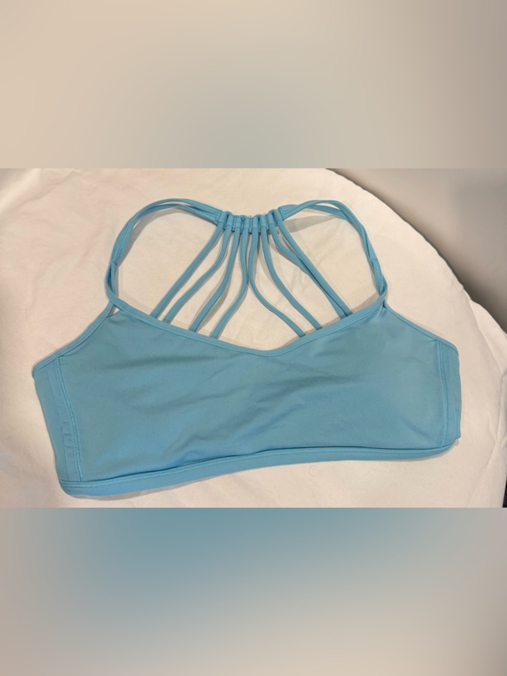 Lululemon Lighten Up Bra Blue